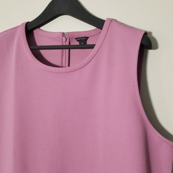Ann Taylor Lavender Sleeveless Tank - Picture 4 of 5